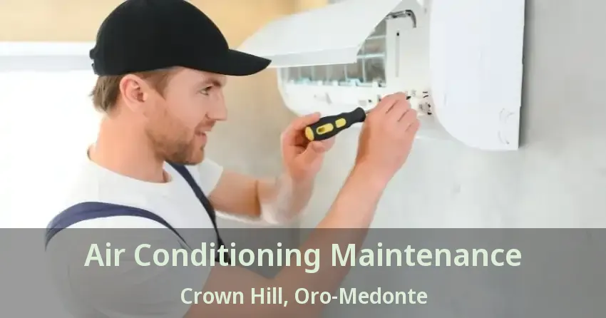 Air Conditioning Maintenance Crown Hill, Oro-Medonte - ON