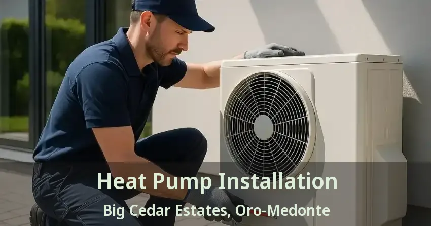 Heat Pump Installation Big Cedar Estates, Oro-Medonte - ON