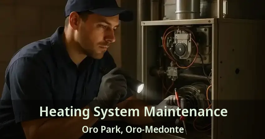 Heating System Maintenance Oro Park, Oro-Medonte - ON