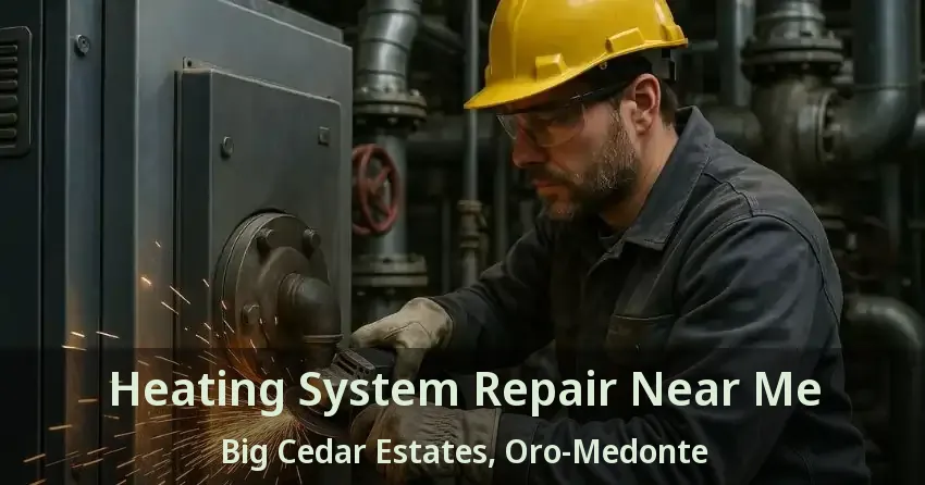 Heating System Repair Near Me Big Cedar Estates, Oro-Medonte - ON