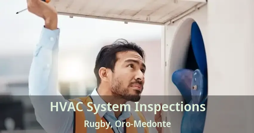 HVAC System Inspections Rugby, Oro-Medonte - ON