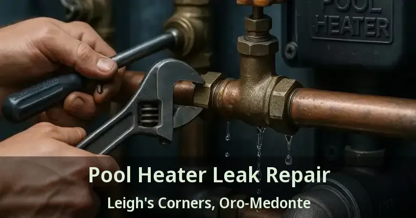 Pool Heater Leak Repair Leigh's Corners, Oro-Medonte - ON