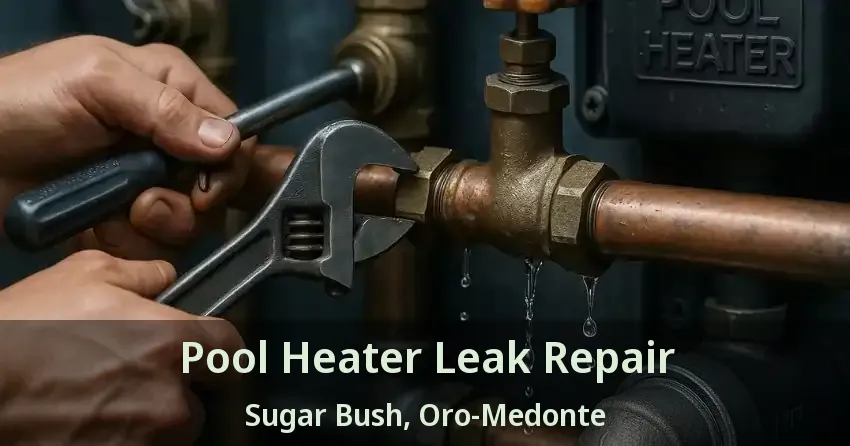 Pool Heater Leak Repair Sugar Bush, Oro-Medonte - ON