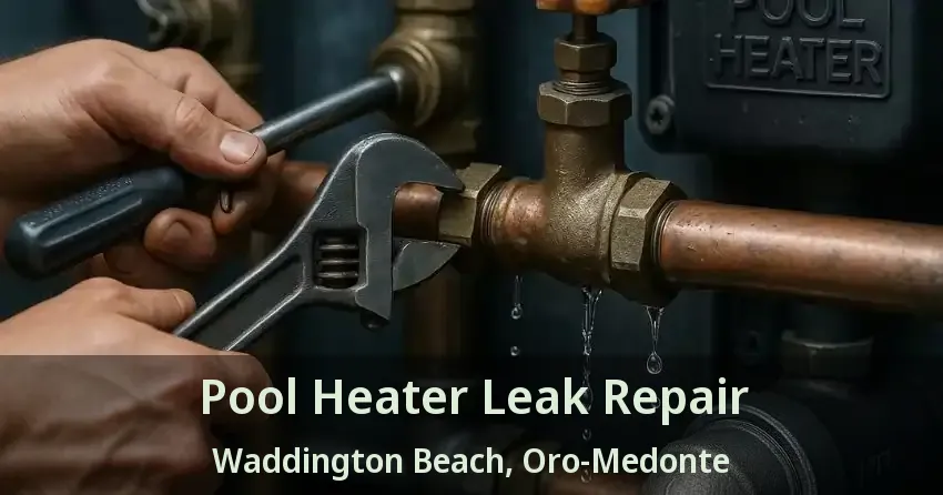 Pool Heater Leak Repair Waddington Beach, Oro-Medonte - ON