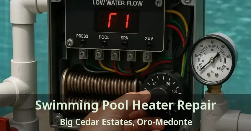 Swimming Pool Heater Repair Big Cedar Estates, Oro-Medonte - ON