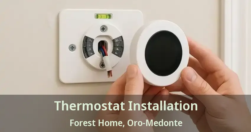 Thermostat Installation Forest Home, Oro-Medonte - ON